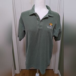 Desert Wash Green Polo Shirt